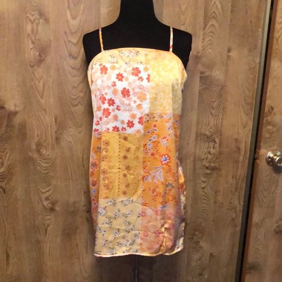 Forever 21 multicolored knee-length slip dress - Picture 1 of 12